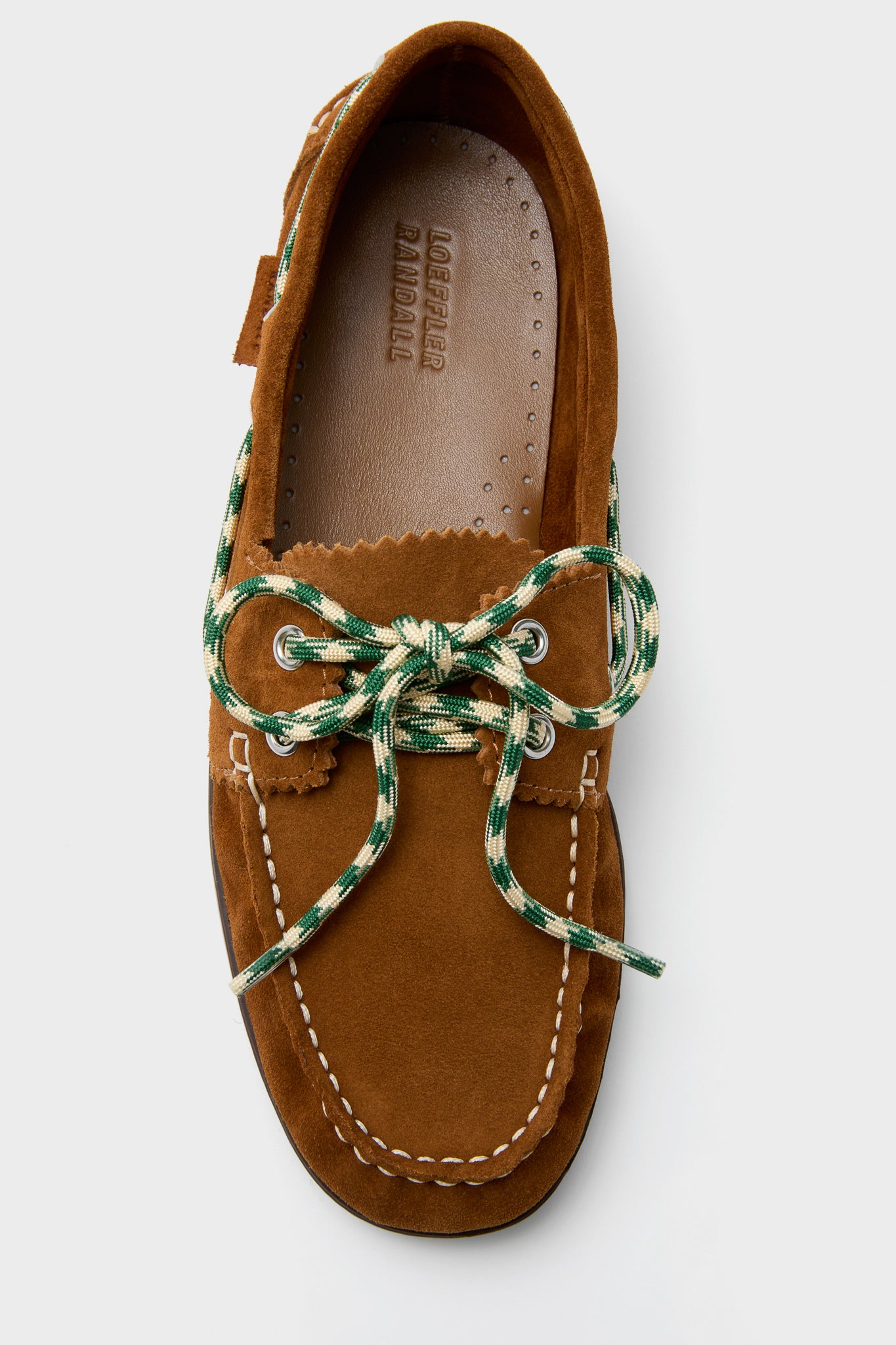Cacao Suede Franco Loafers | Loeffler Randall
