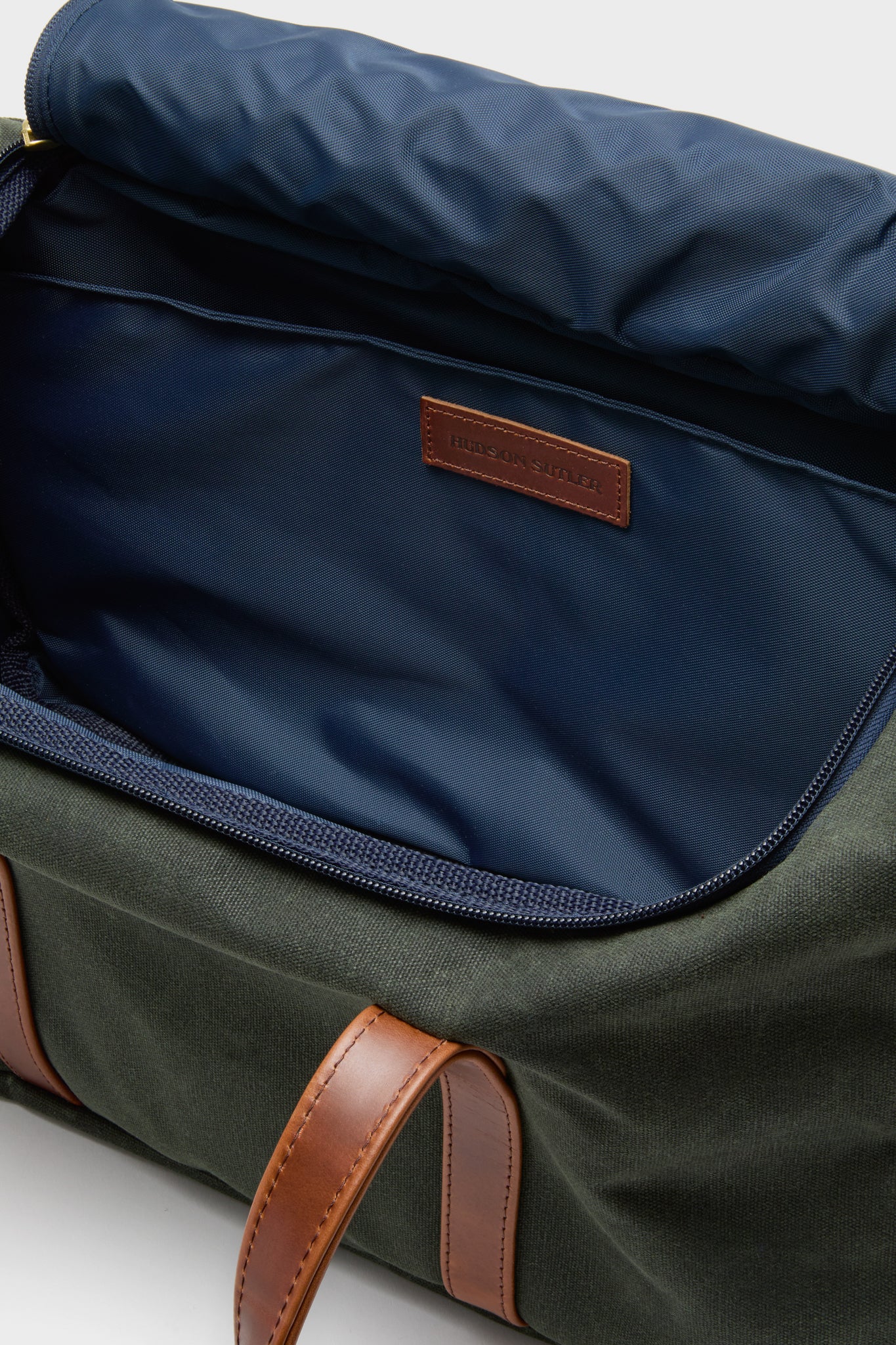 Hunter Green Waxed Canvas Heritage Commuter Duffel