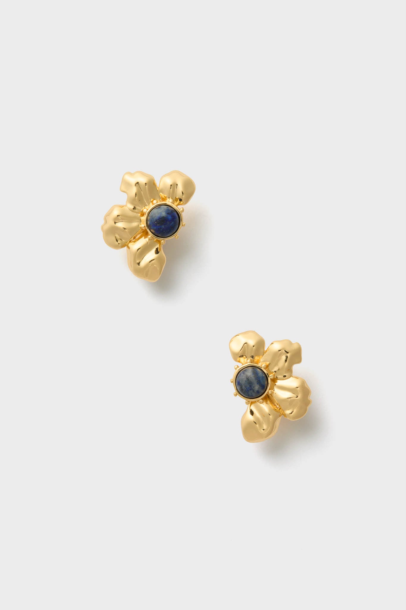 Gold Multi Lelani Stud Earrings