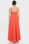 Persimmon High Garden Maxi Dress