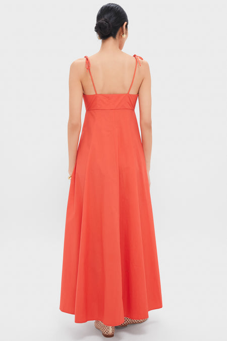 Persimmon High Garden Maxi Dress
