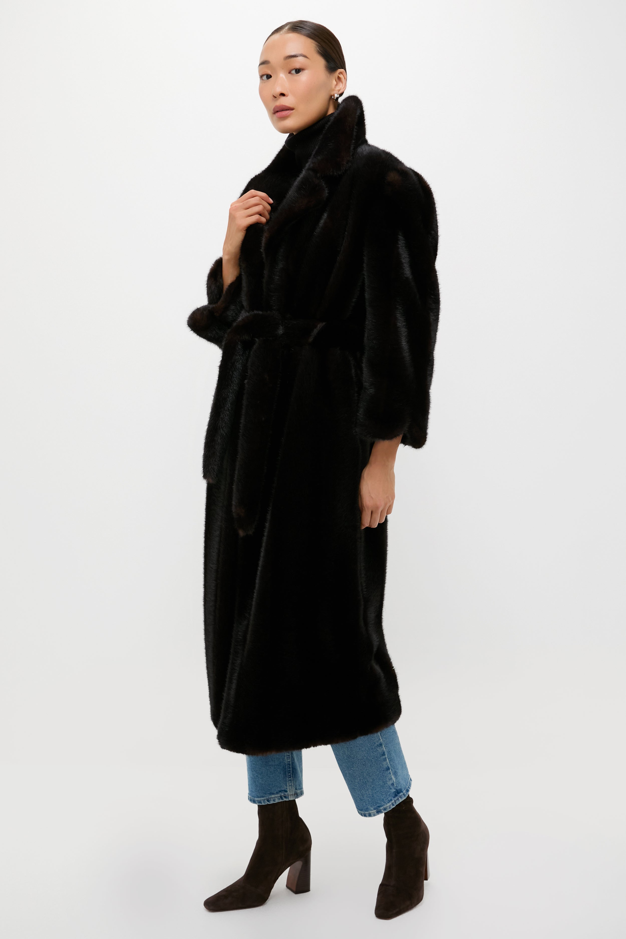 Brown Fur Carmella Coat | Tuckernuck