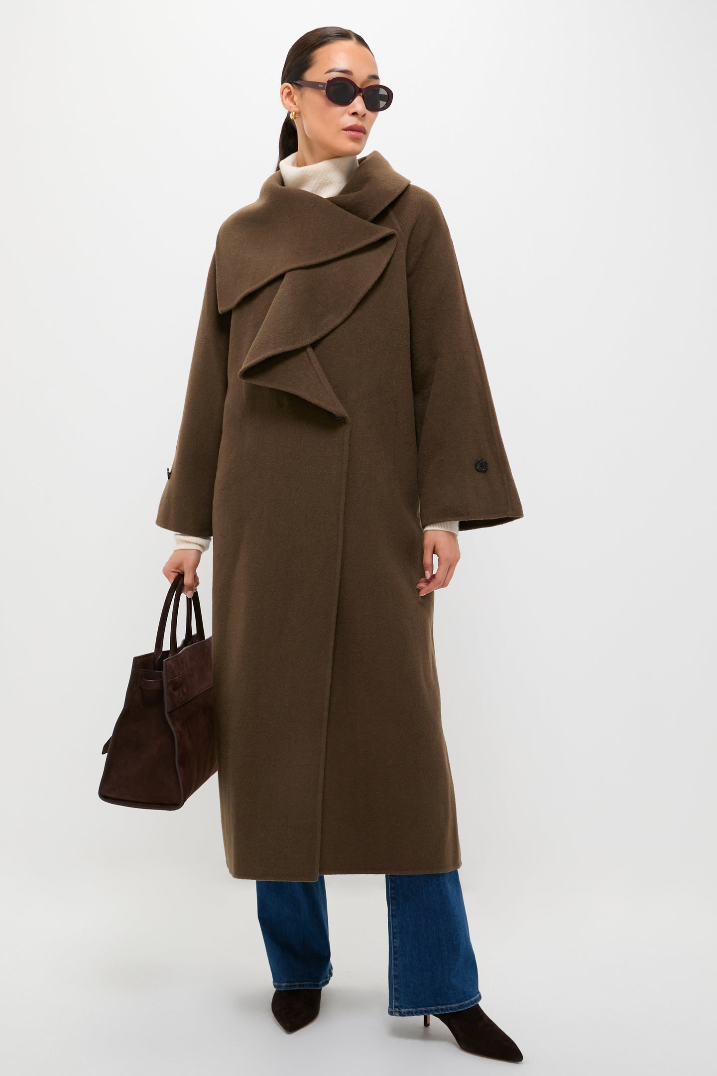 Dark Cherry Lacquer Lainey Sunglasses