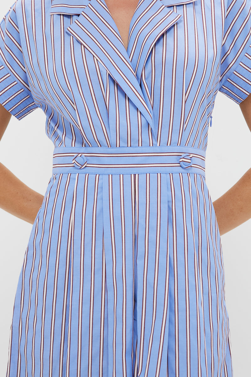 Marfa Stripe Sloane Wrap Dress