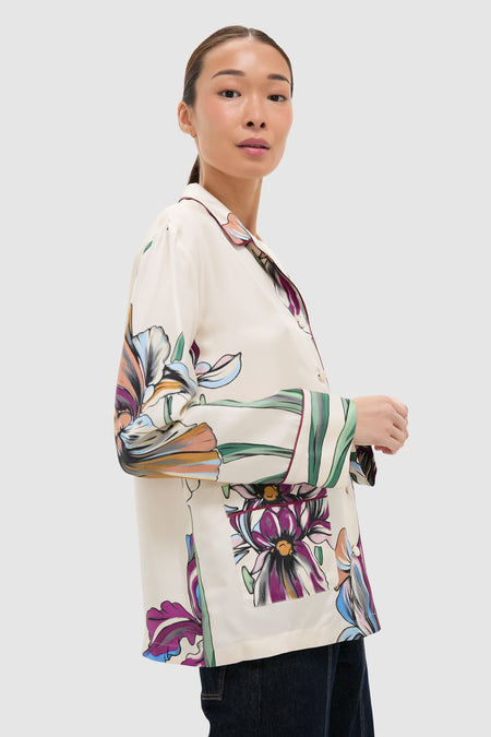 Iris Pajama Shirt