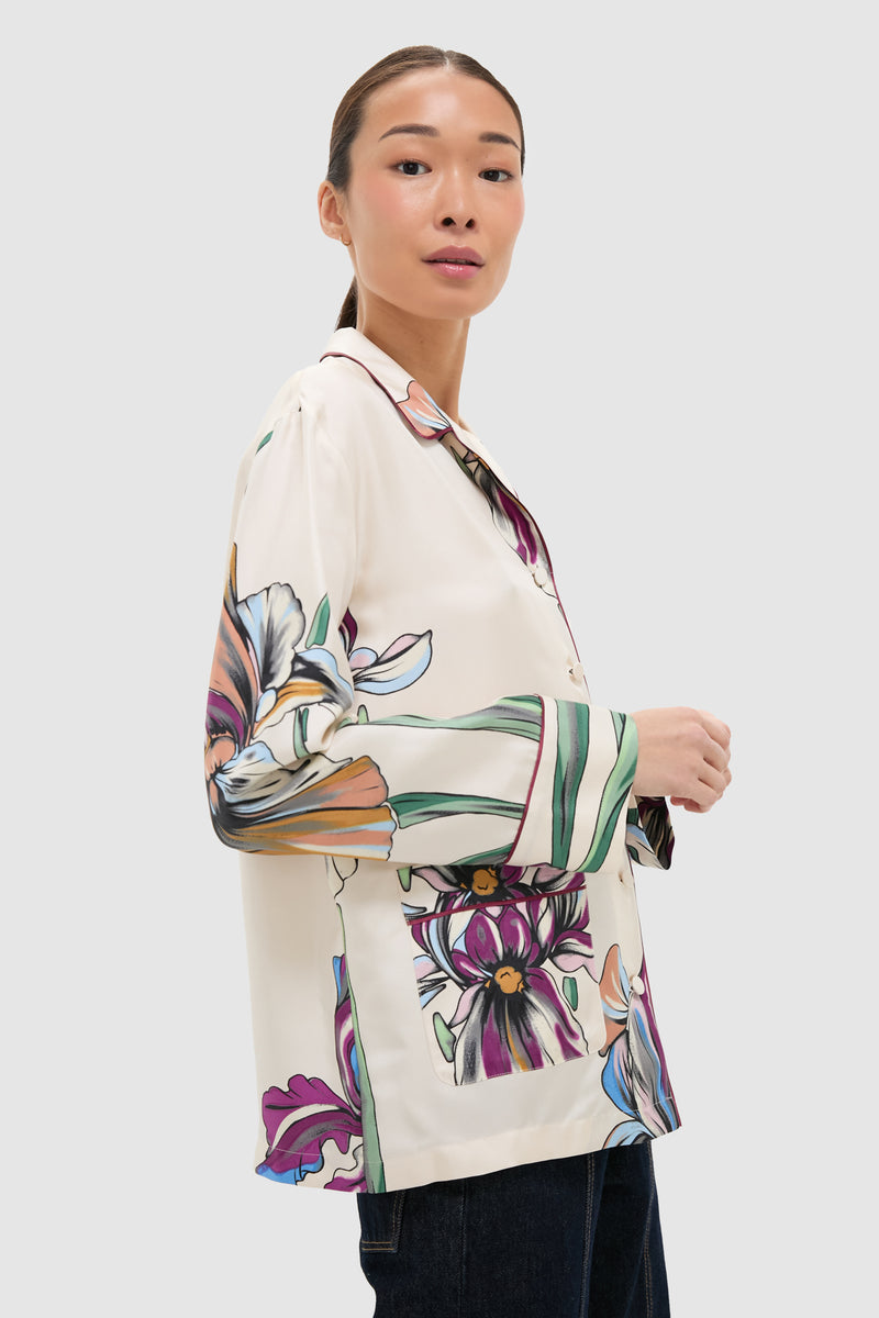Iris Pajama Shirt