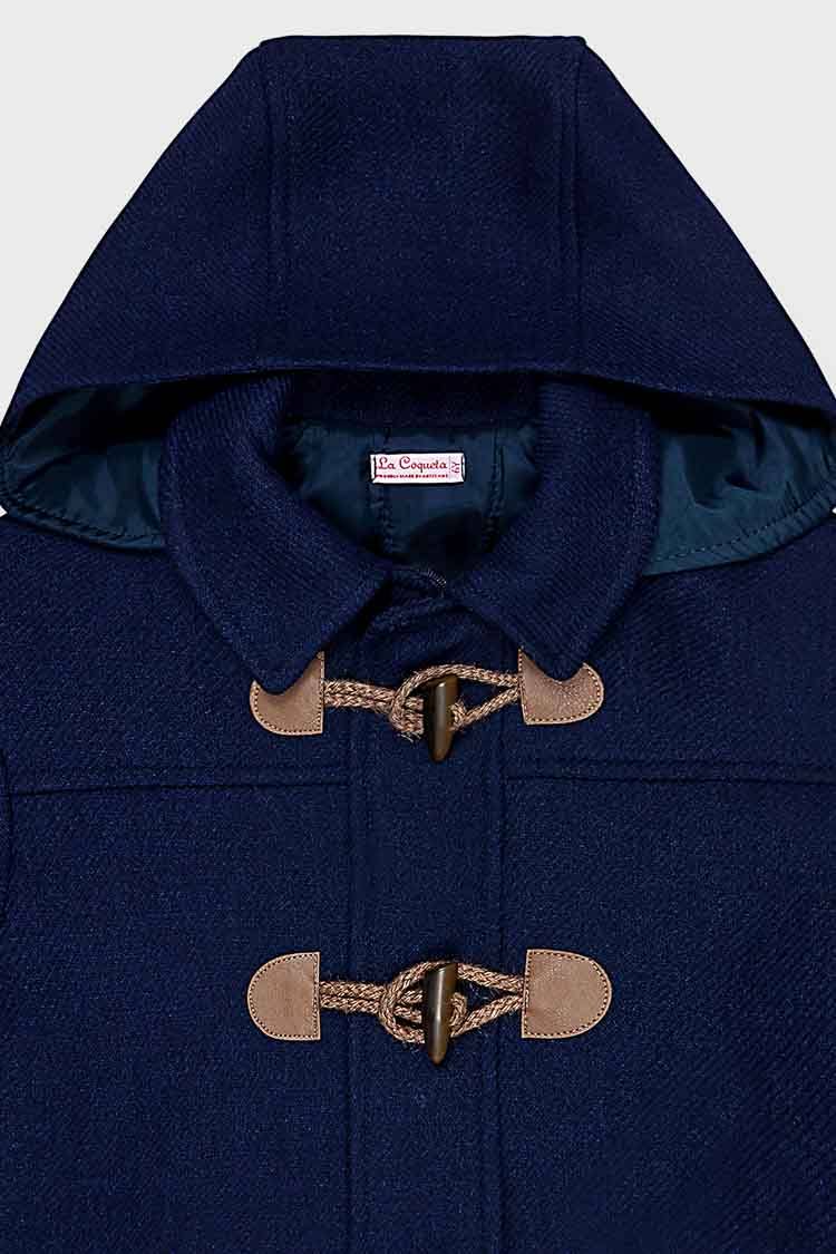 Navy Nicholas Kids Coat