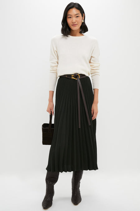Forest Pleated Skirt