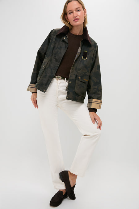 Archive Olive Barbour x Tuckernuck Beverly Wax Jacket
