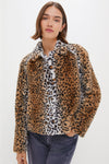 Leopard Fur Adriana Coat