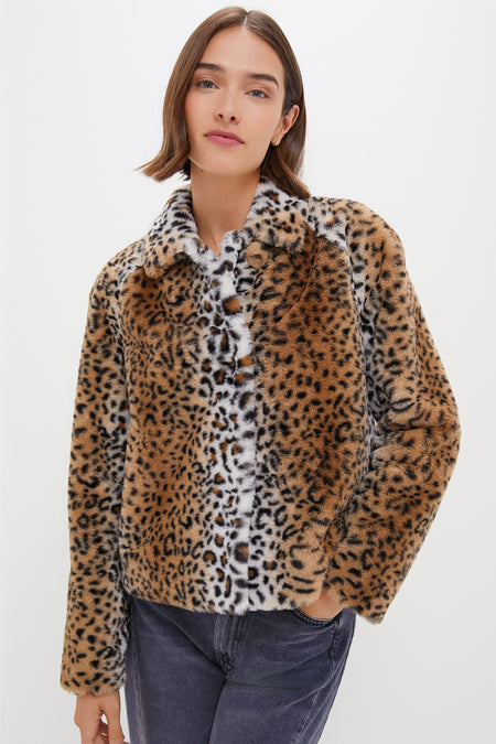Leopard Fur Adriana Coat