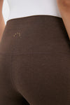 Deep Chocolate Marl Always Warm Stirrup Legging