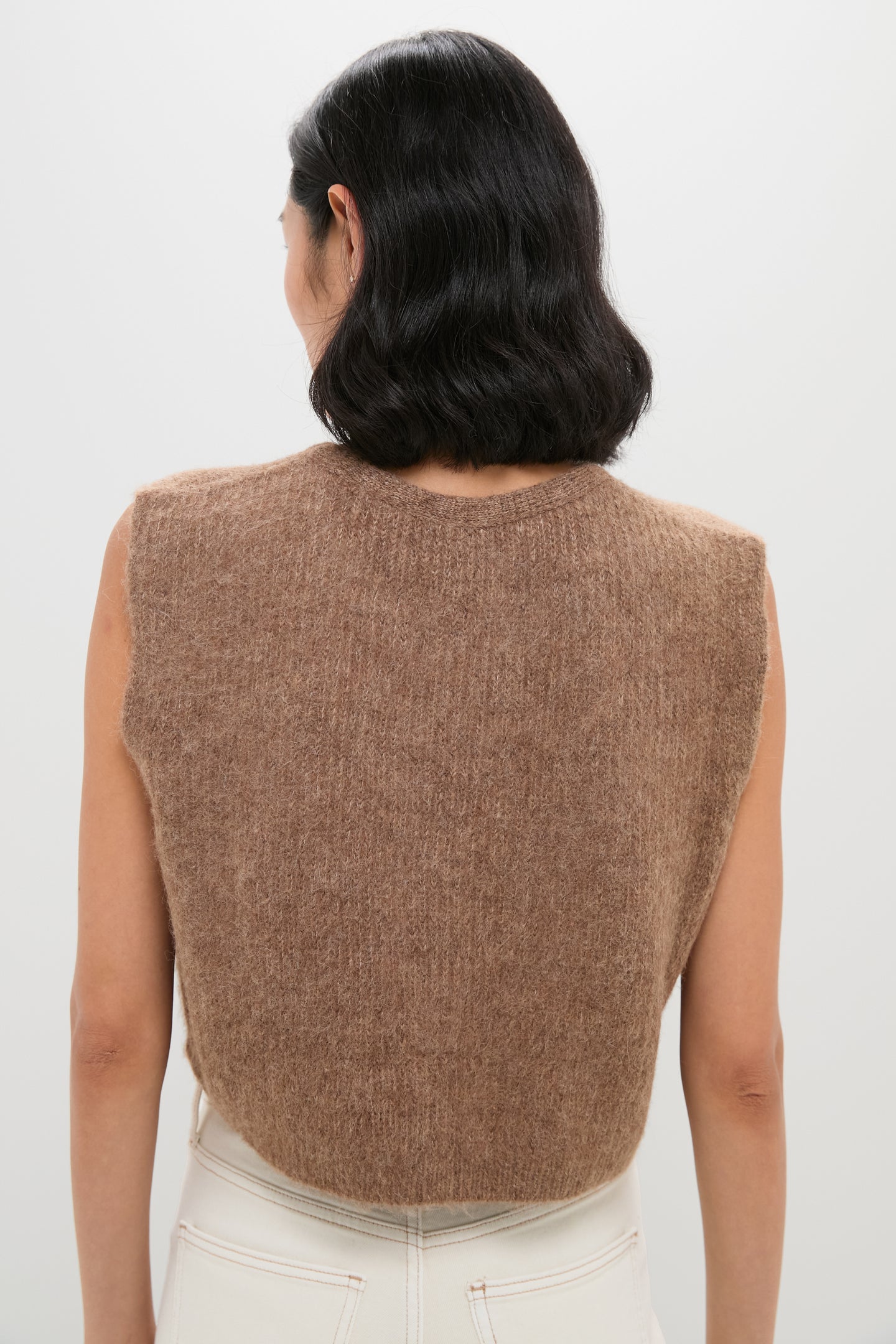 Doe Brushed Melange Sweater