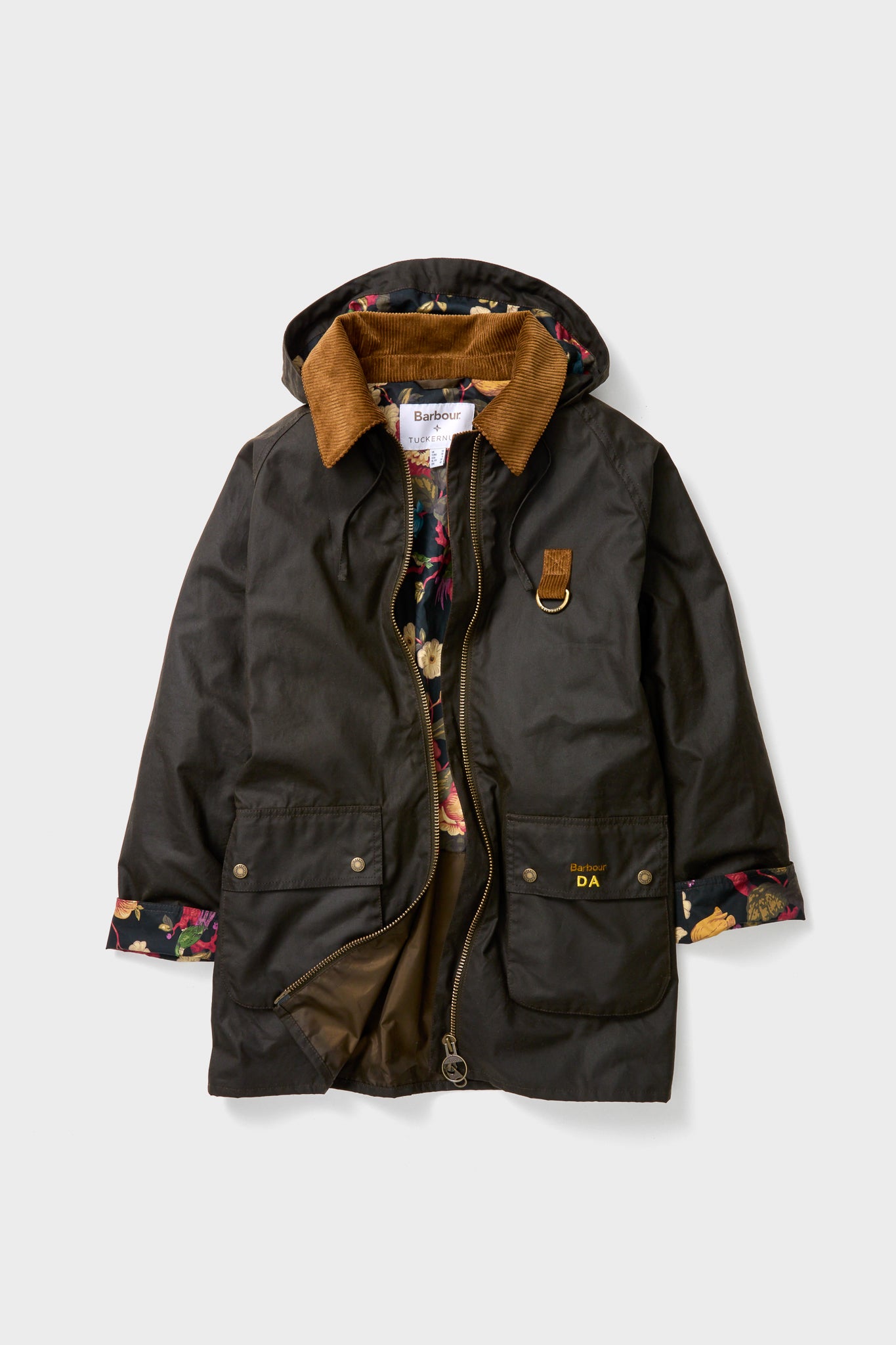 Olive Barbour x Tuckernuck Elodie Wax Jacket | Barbour x Tuckernuck