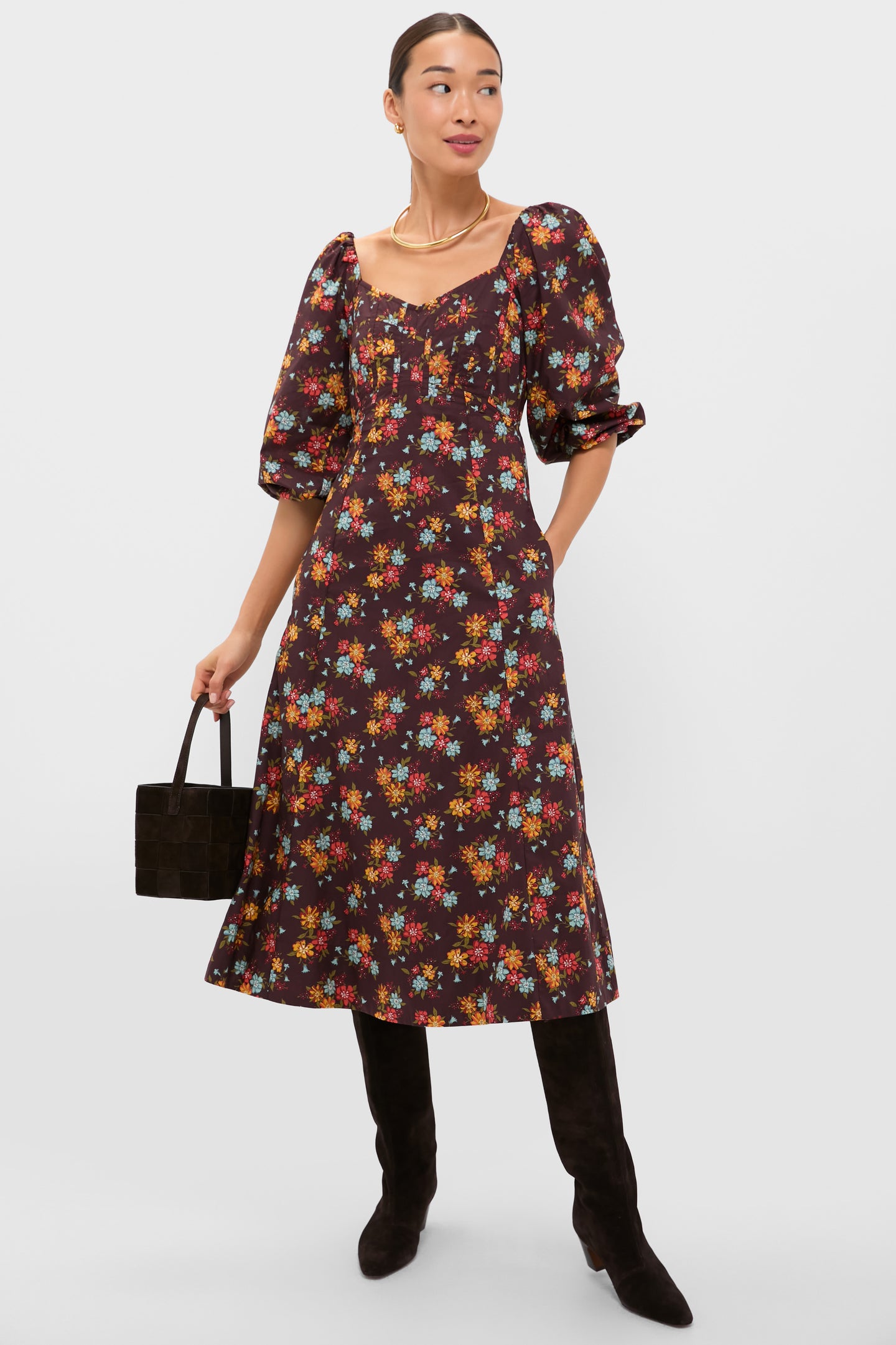 Lynda Anne Carlotta Midi Dress