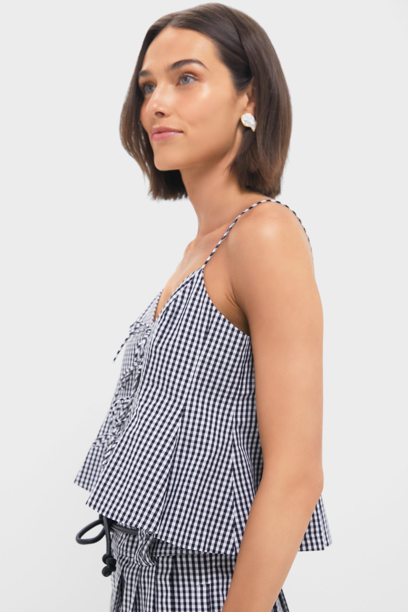 Multi Neci Gingham Camisole