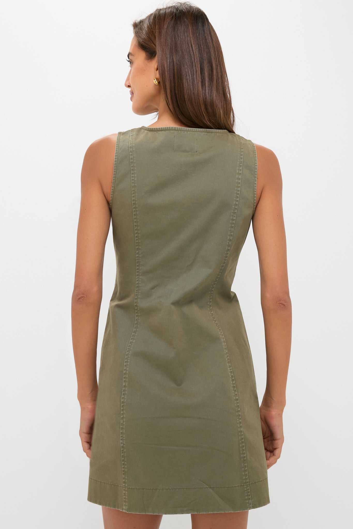 Burnt Olive Chino Rhoda Mini Dress | Tuckernuck Burnt Olive Chino Rhoda Mini Dress | Tuckernuck