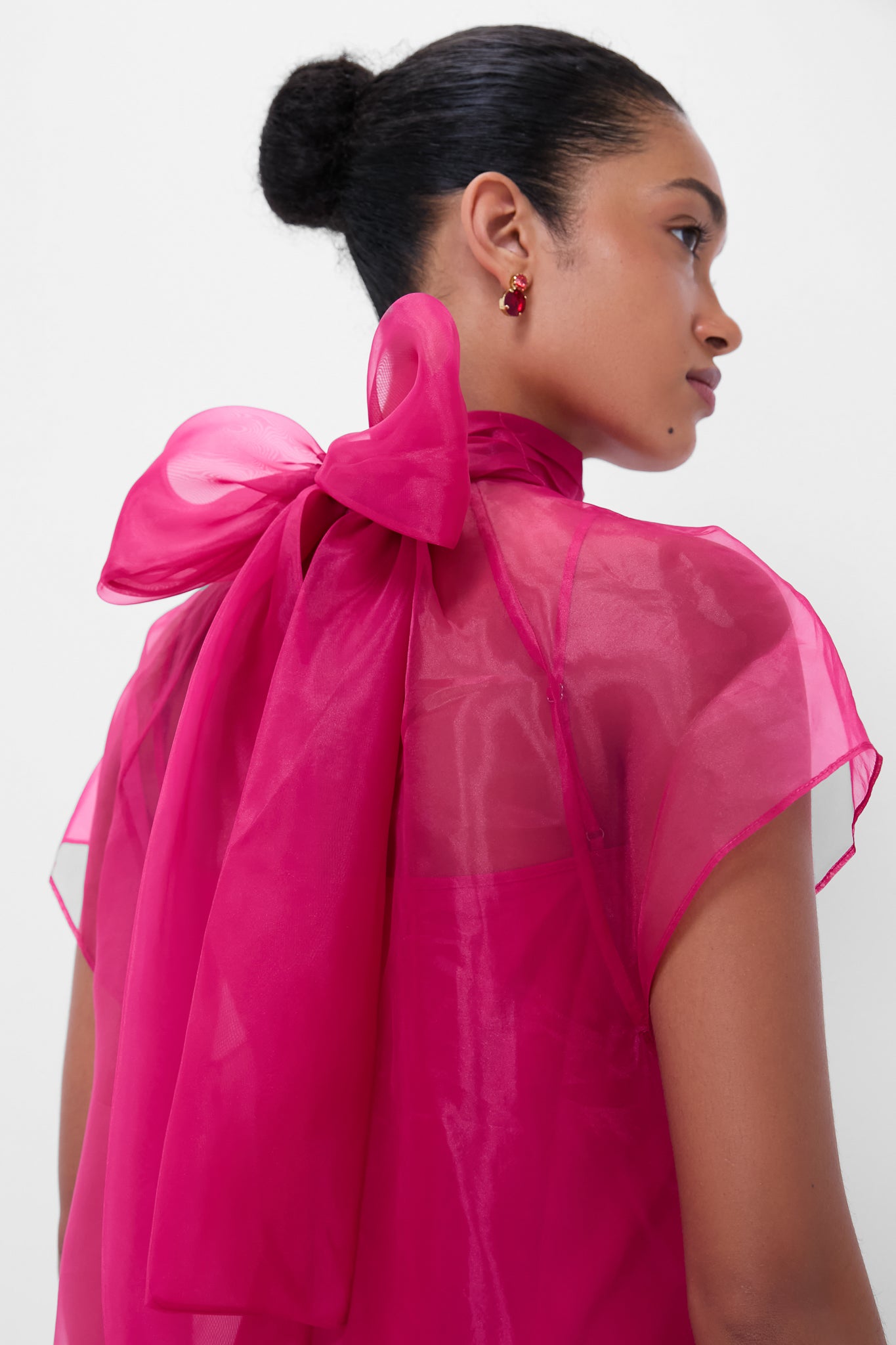 simkhai beaux tiered mini dress Pomegranate Beaux Tiered Mini Dress