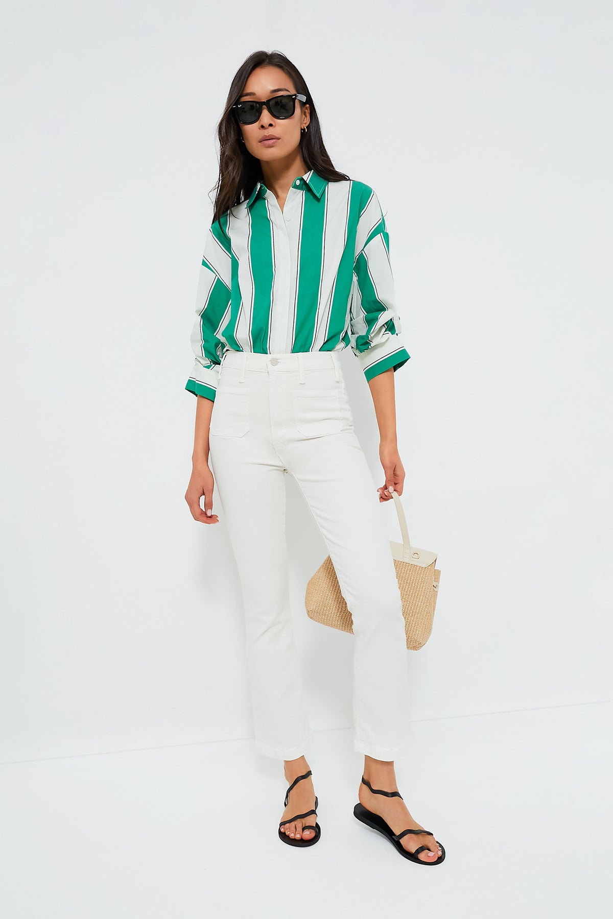 Bungalow Stripe Traverse Bodysuit