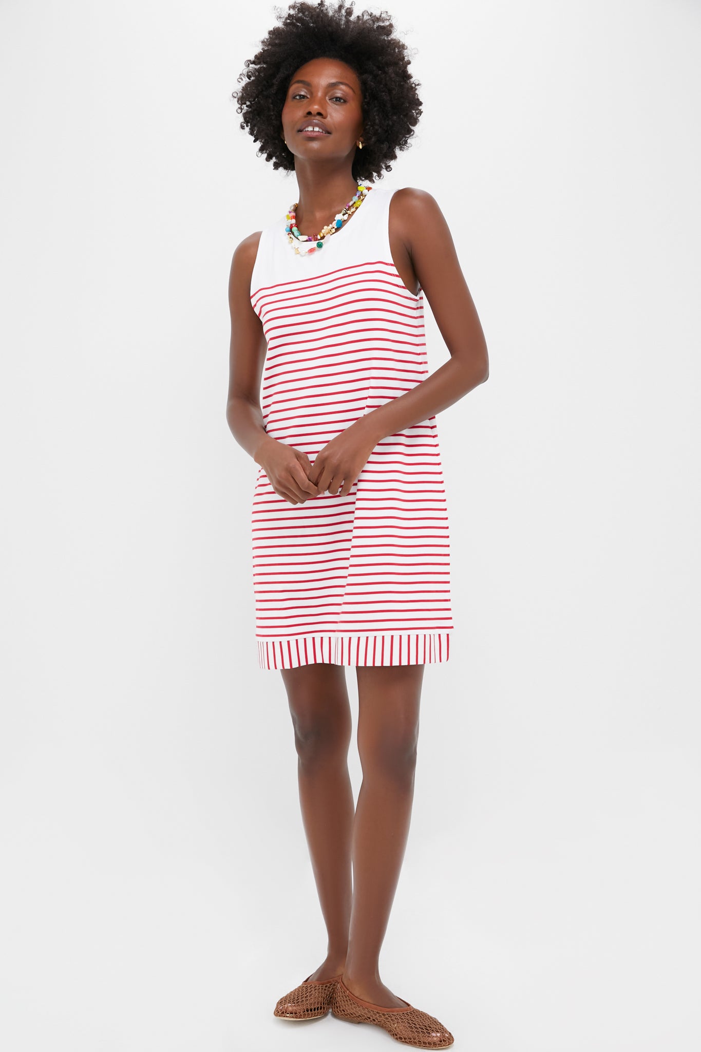 Lighthouse Red T-Shirt Dress