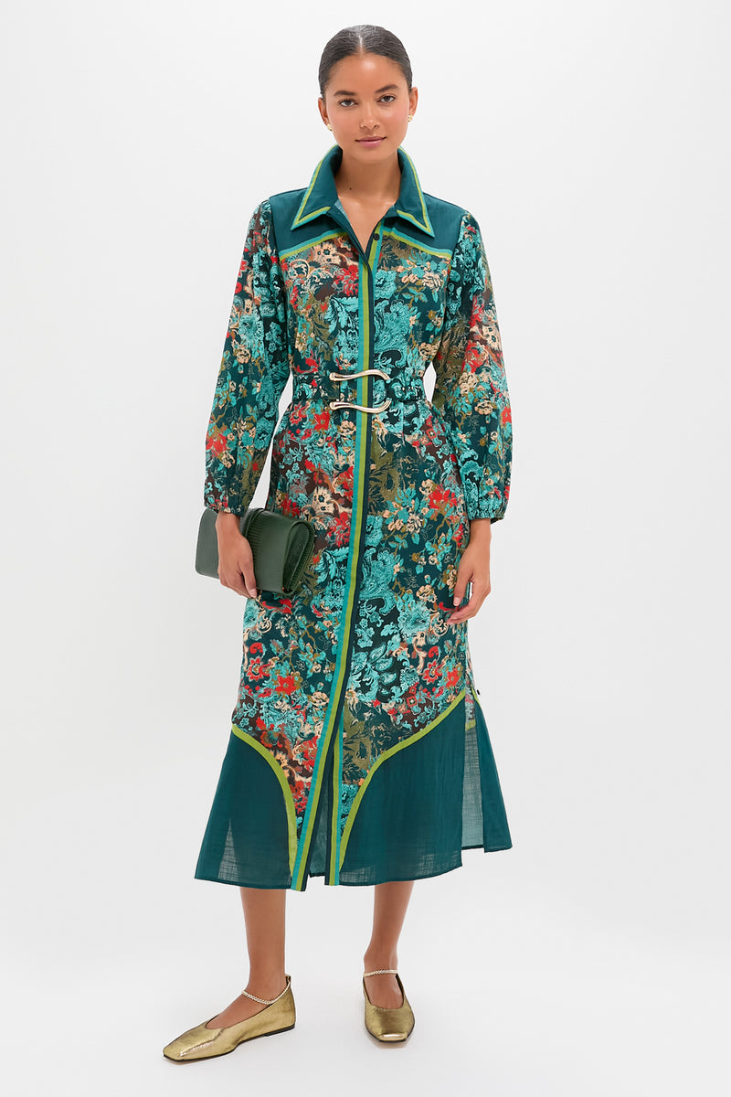 Gold Augusta Ballet Flats