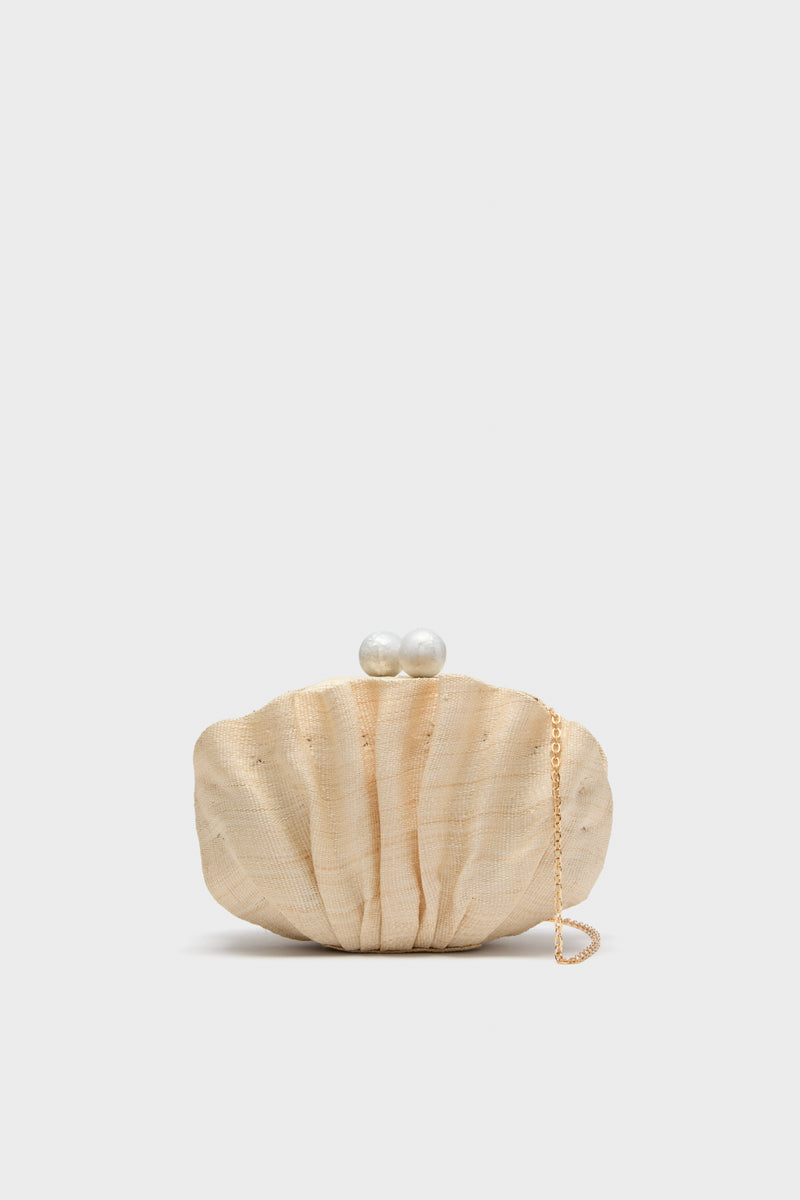 Sand The Origami Shell Clutch