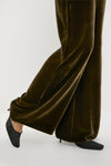 Olive Velvet Deja Pants
