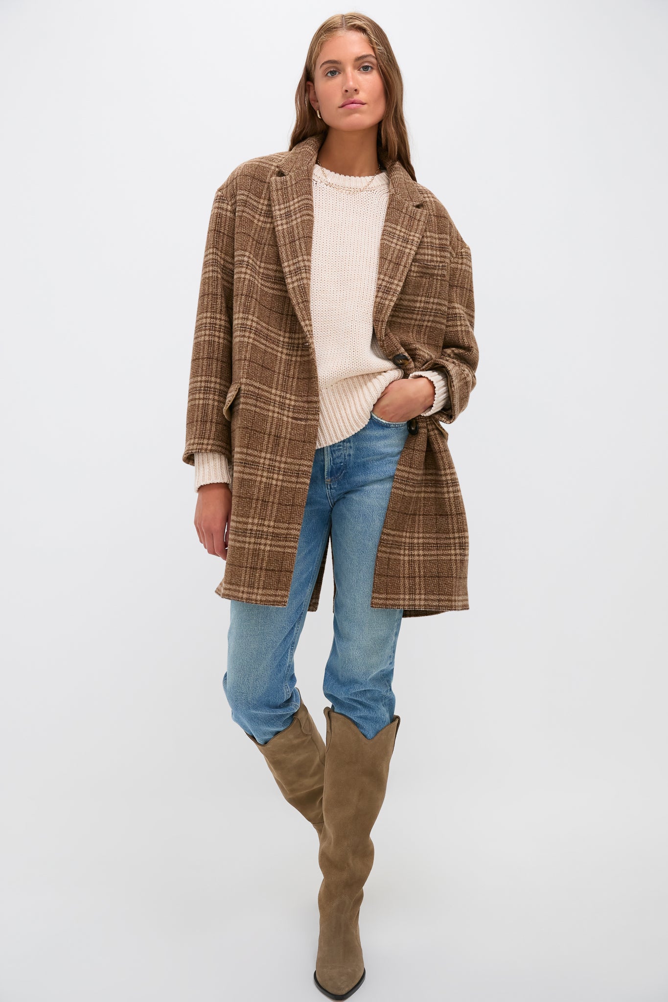 Caramel Limiza Coat | Isabel Marant Etoile