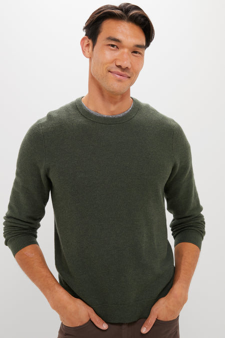Barbour Green Sweater Tee