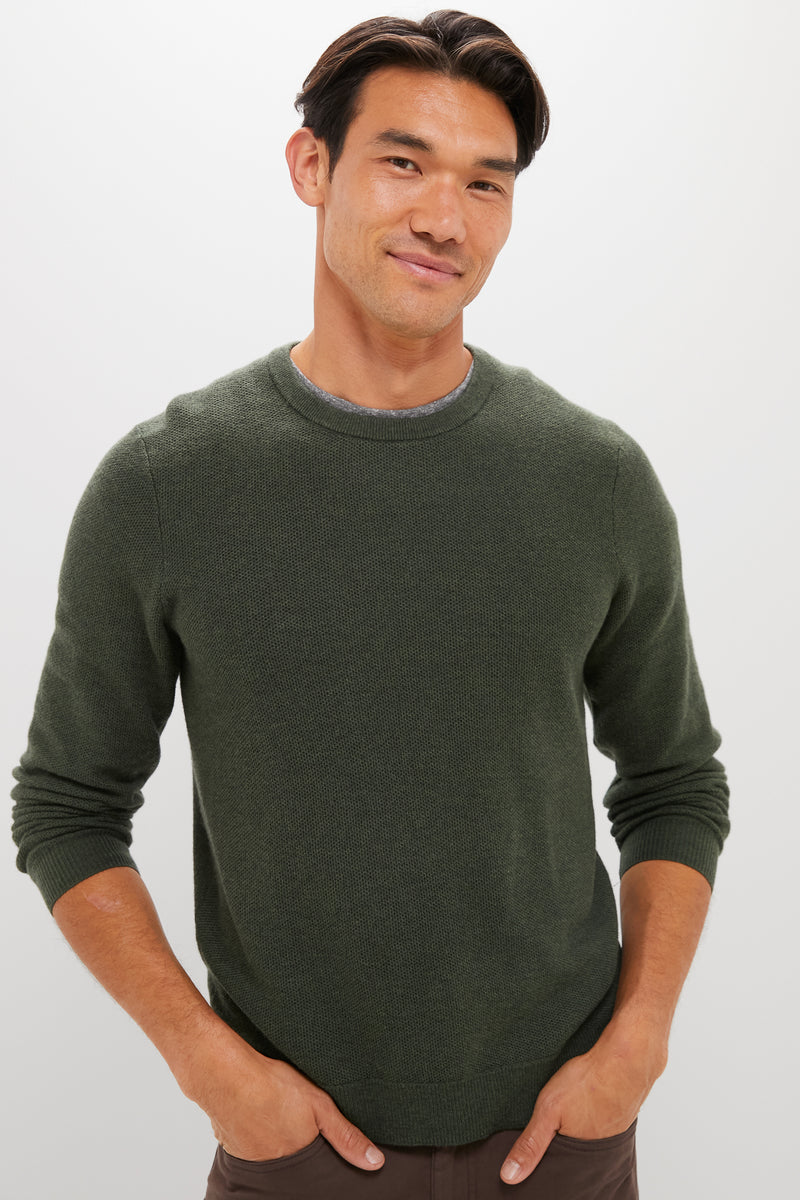Barbour Green Sweater Tee