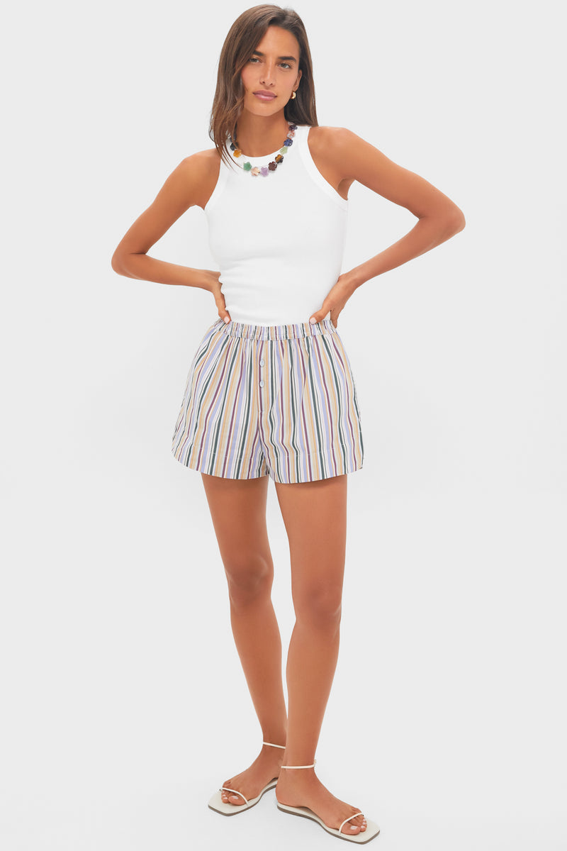 Sifnos Stripe Lonia Shorts