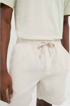 Weathered Sand Essential Linen Short