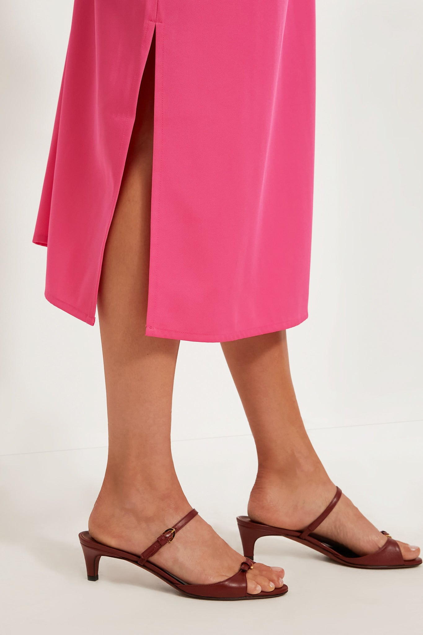 Tuckernuck Hot Pink Feather Jamie Dress Hot Pink / S Tuckernuck Hot Pink Feather Jamie Dress Hot Pink / S