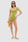 Moss and Ivory Flora One Piece