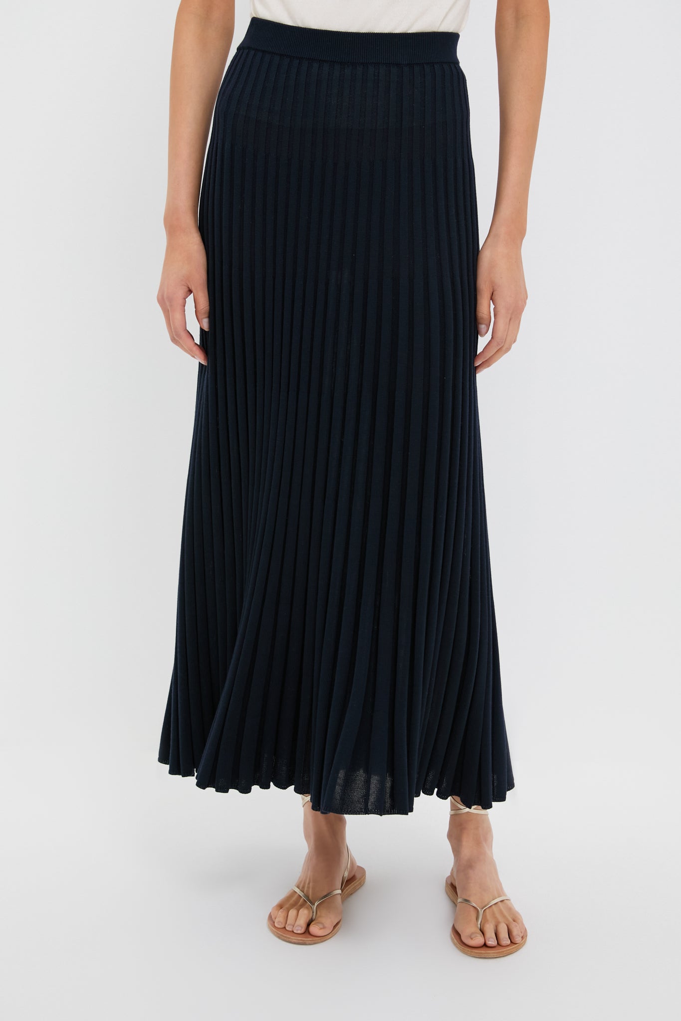 Navy Knit Kenley Skirt | Tuckernuck