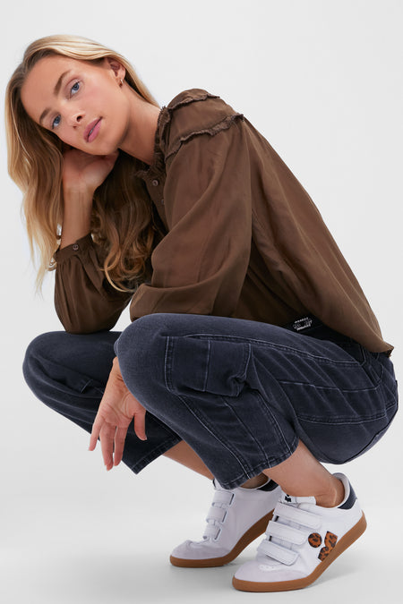 Faded Black Oriane Jeans