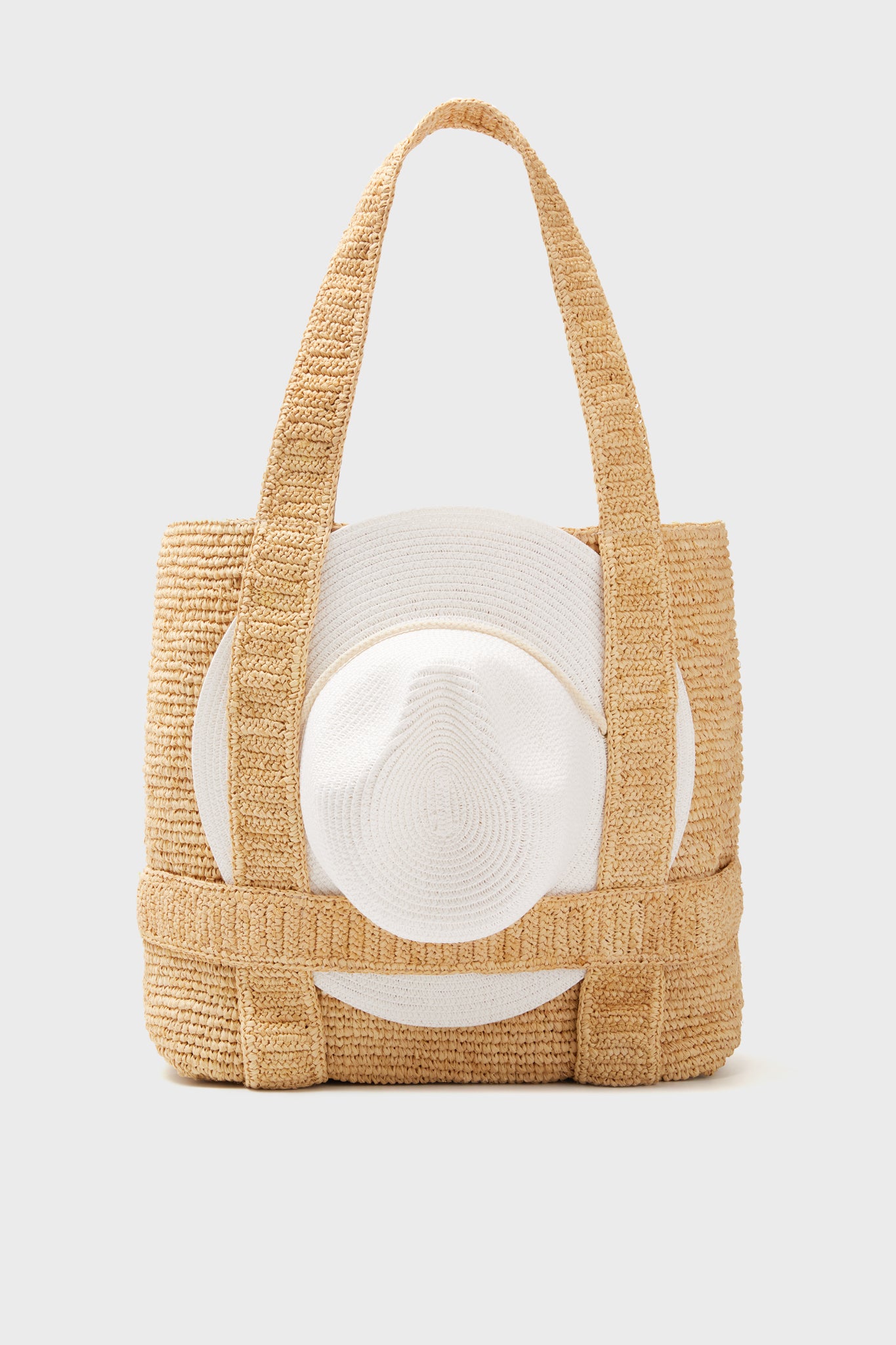 backpack traveler hat The Original Natural Straw Traveler Hat Bag