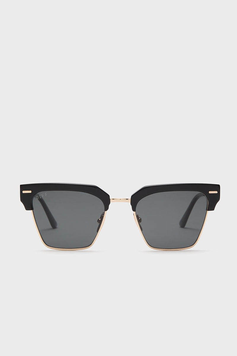 Black Polarized Capri Sunglasses