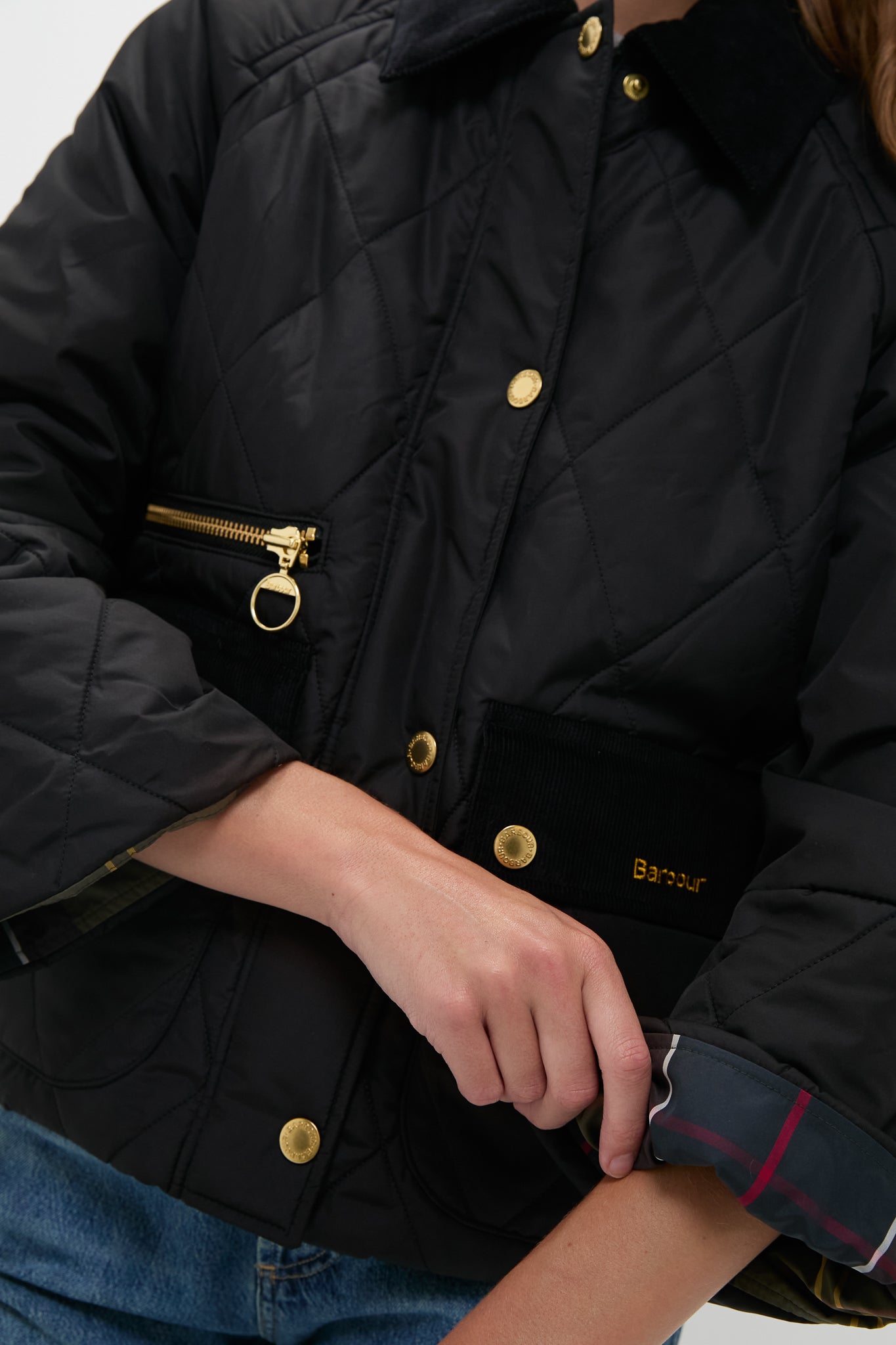 Black Martha Quilted Jacket | Barbour