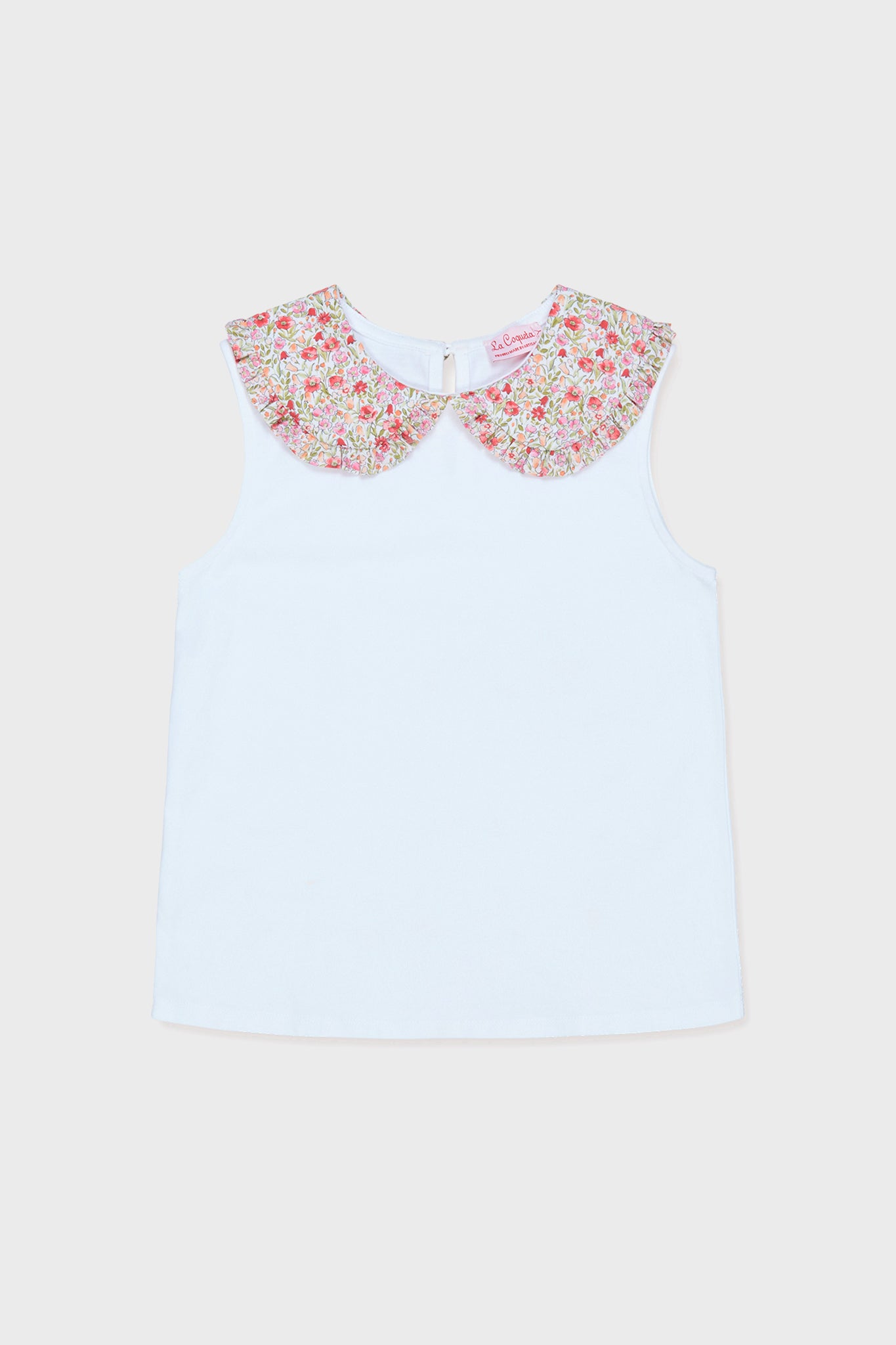 Red Floral Florentina Top