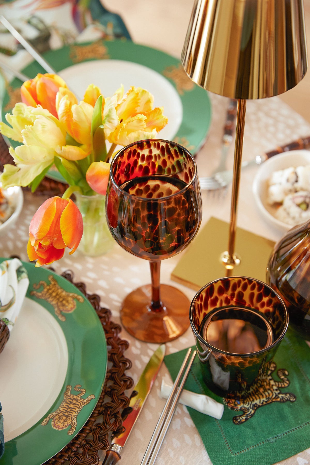 Tibetan Tiger Cocktail Napkins