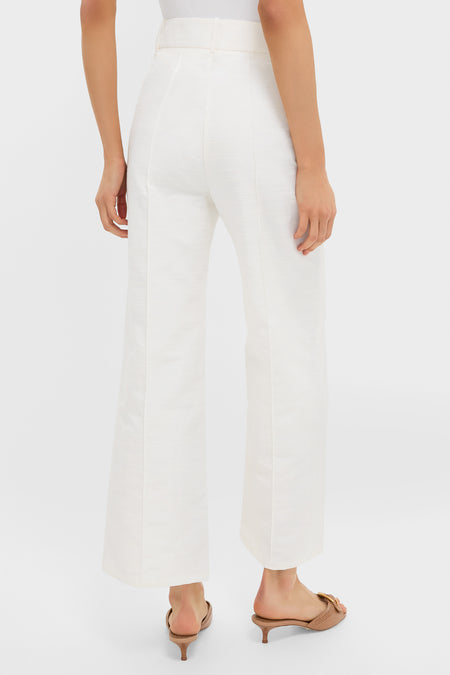Ecru Yoshitomo Textured Pants