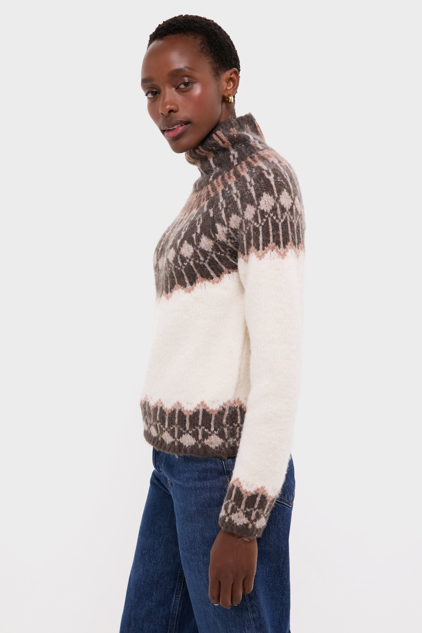 Ivory Multi Valentine Sweater