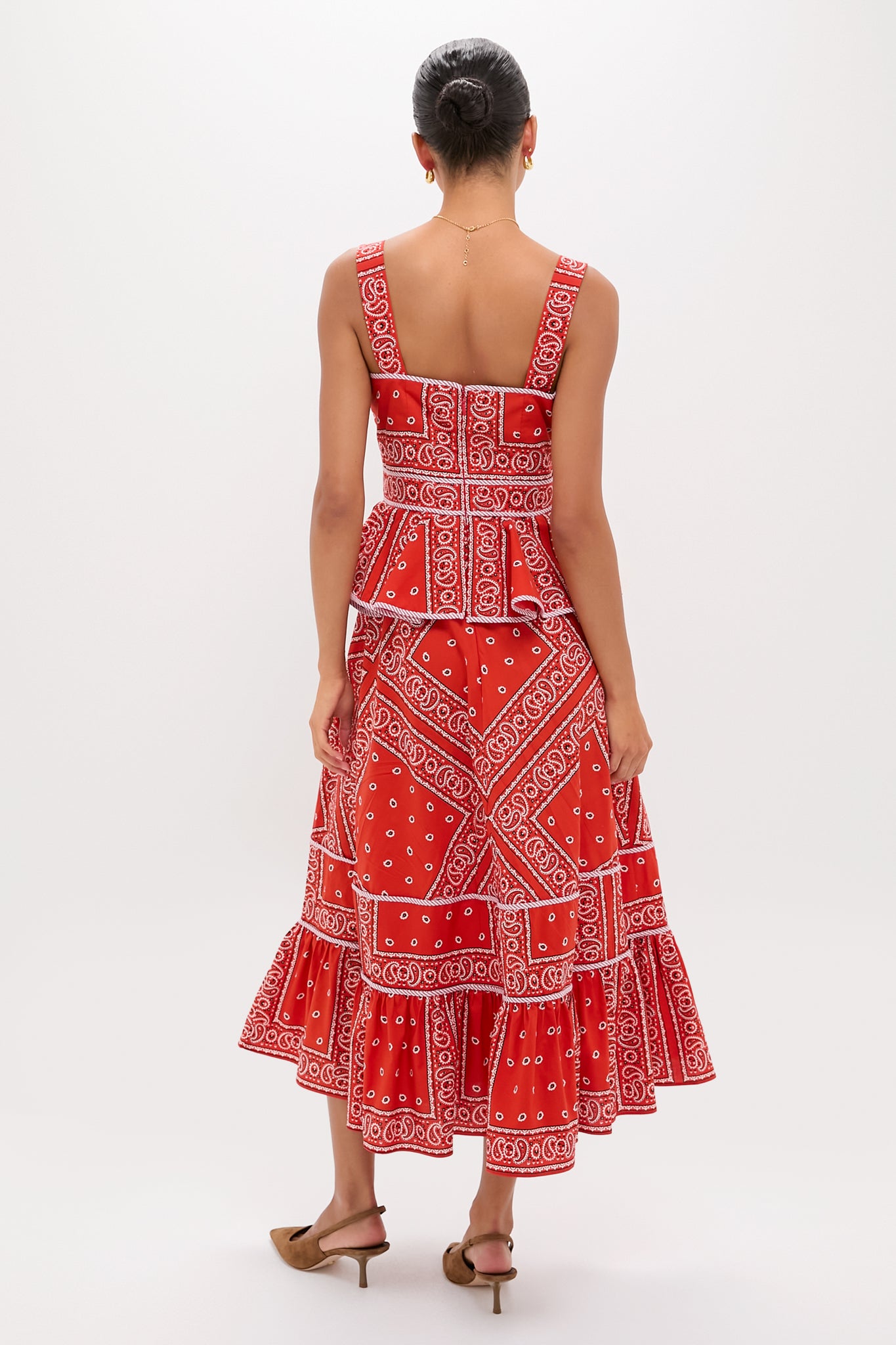 lacey red dress Edikted Women's Marcia Chiffon Lacey Mini Dress