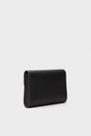 Black Nappa Large Soft Clutch