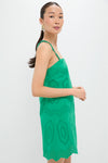 Green Eyelet Beaded Strap Mini Ibiza Dress | Hyacinth House Green Eyelet Beaded Strap Mini Ibiza Dress | Hyacinth House