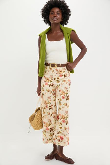 Tobacco and Gold Jordan Belt