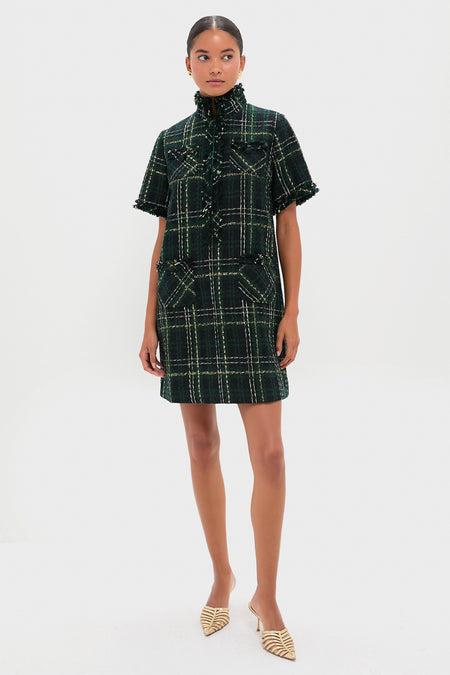 Green Tweed Ophelia Dress