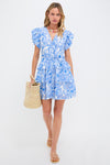 Blue Passion Aria Hunan Short Dress