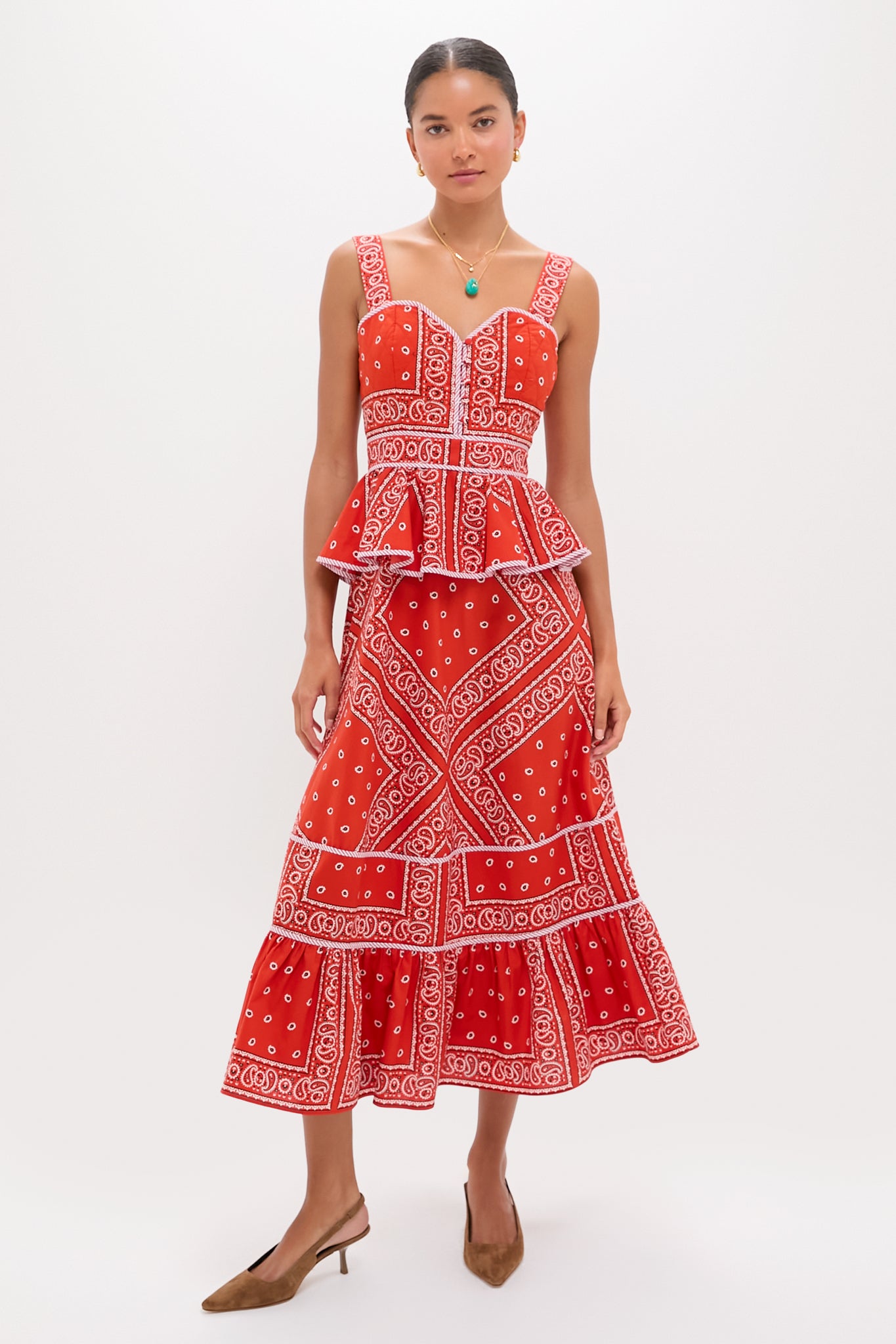 Aces Wild Red Lacey Dress | Hunter Bell